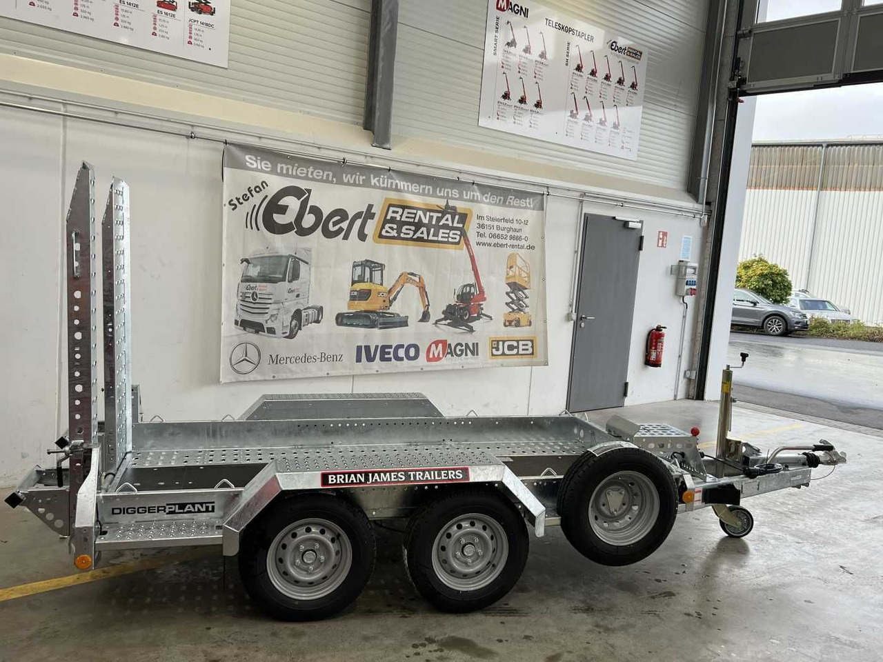 Brian James Cargo Digger Plant 2 / Länge: 2.800mm / 2.700kg - Príves podvalník: obrázok 2 Brian James Cargo Digger Plant 2 / Länge: 2.800mm / 2.700kg - Príves podvalník: obrázok 2