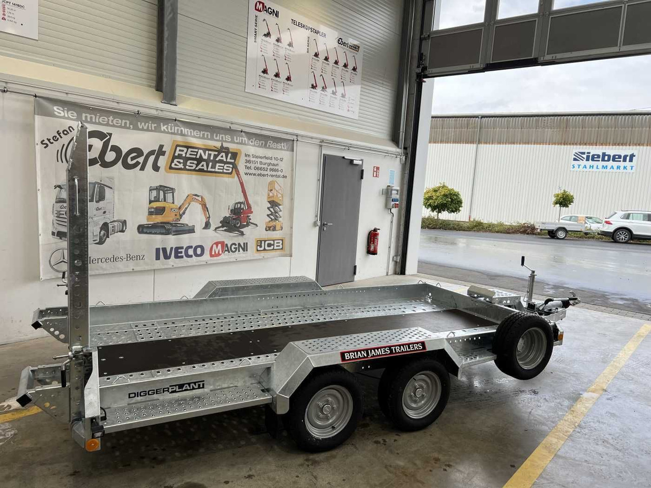 Brian James Cargo Digger Plant 2 / Länge 3.700mm / 3.500kg - Príves podvalník: obrázok 2 Brian James Cargo Digger Plant 2 / Länge 3.700mm / 3.500kg - Príves podvalník: obrázok 2