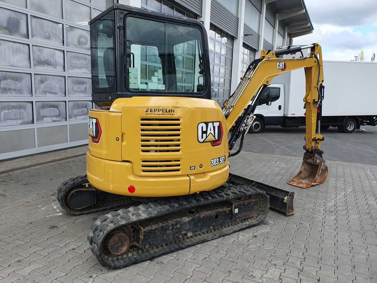 CAT 303.5E2CR / nur 2.107h! / 1x Tieflöffel / 2021 - Mini rýpadlo: obrázok 3 CAT 303.5E2CR / nur 2.107h! / 1x Tieflöffel / 2021 - Mini rýpadlo: obrázok 3
