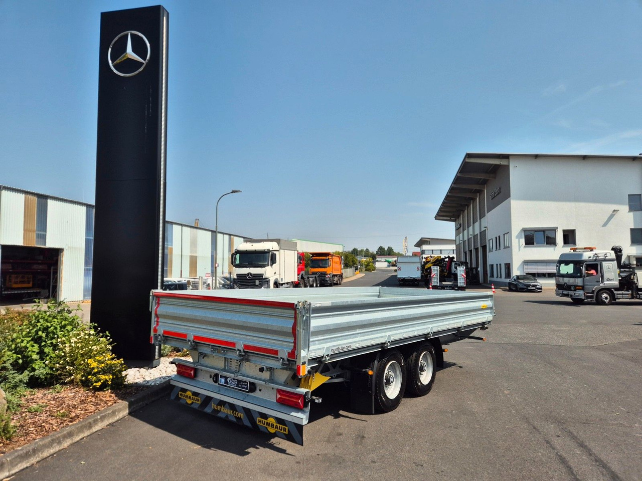 Humbaur HTK 115524 Dreiseitenkipper vollverzinkt - Príves sklápěcí: obrázok 1 Humbaur HTK 115524 Dreiseitenkipper vollverzinkt - Príves sklápěcí: obrázok 1