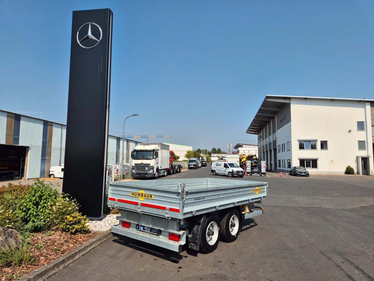 Humbaur HTK 754020 Dreiseitenkipper vollverzinkt - Príves sklápěcí: obrázok 1 Humbaur HTK 754020 Dreiseitenkipper vollverzinkt - Príves sklápěcí: obrázok 1