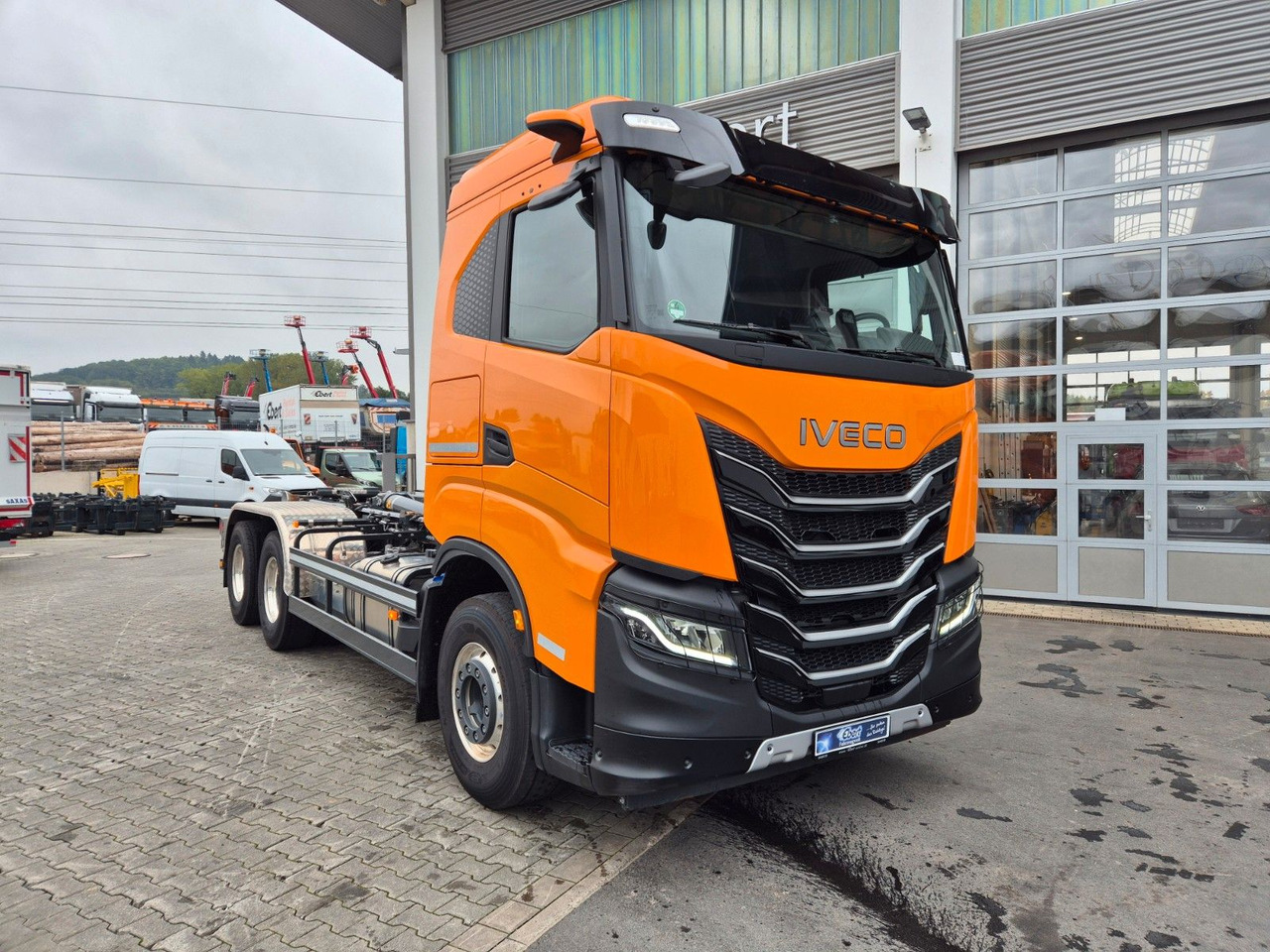 Iveco AS300X58Z/P HR ON+ 6x4 Meiller RS21.60 Funk AHK - Hákový nosič kontajnerov: obrázok 4 Iveco AS300X58Z/P HR ON+ 6x4 Meiller RS21.60 Funk AHK - Hákový nosič kontajnerov: obrázok 4