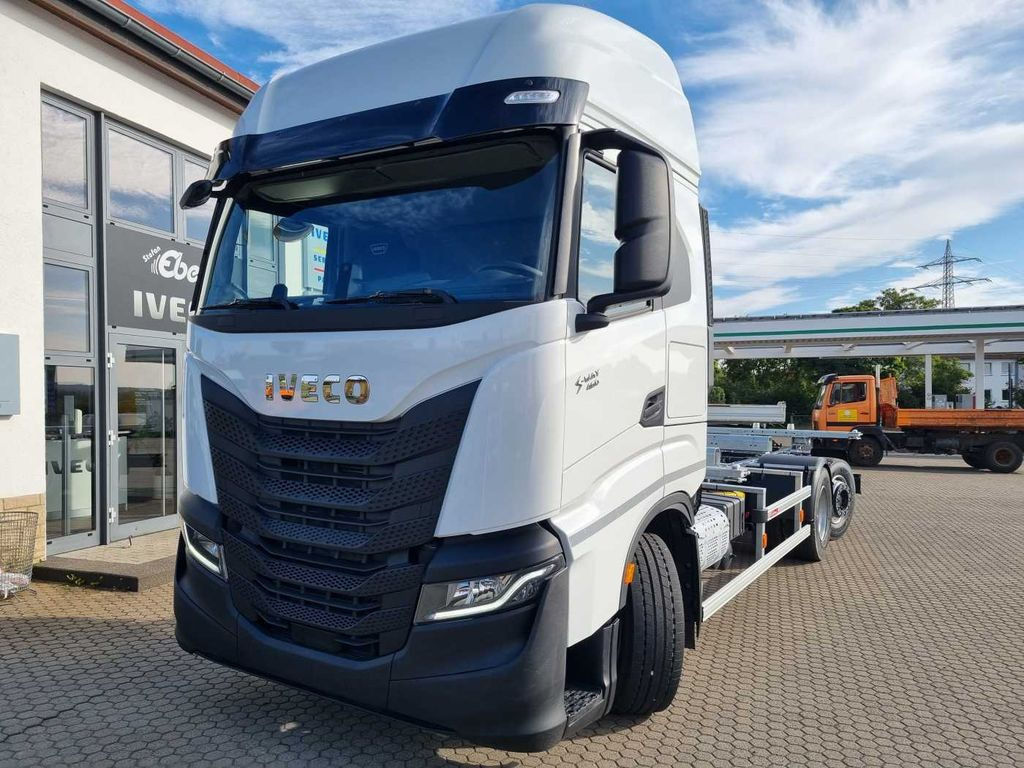 Nový Kontejnérový podvozek/ Výměnná nástavba Iveco S-Way AS260S46 6x2 BDF-Wechsler Intarder 2x vorh: obrázok 9