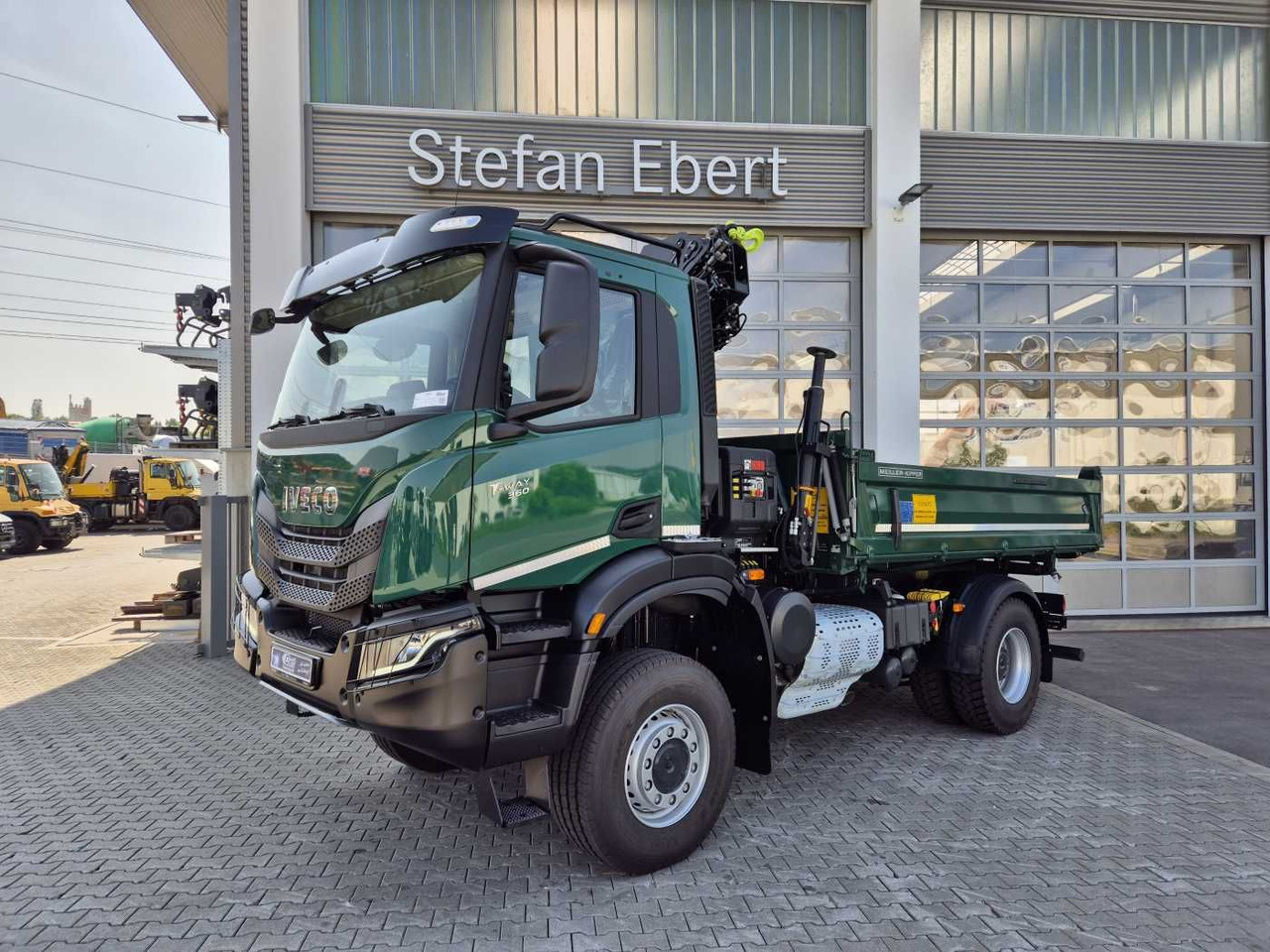 Iveco T-Way AD190T36W/P 4x4 HIAB X-HIDUO 118E-3 Funk - Sklápač, Auto s hydraulickou rukou: obrázok 2 Iveco T-Way AD190T36W/P 4x4 HIAB X-HIDUO 118E-3 Funk - Sklápač, Auto s hydraulickou rukou: obrázok 2