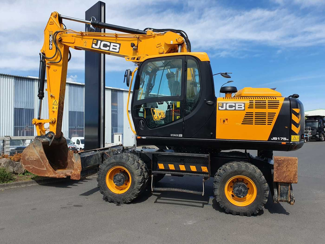 JCB JS 175 W / 2024 / nur 622h! / 1x Tieflöffel - Kolesové rýpadlo: obrázok 2 JCB JS 175 W / 2024 / nur 622h! / 1x Tieflöffel - Kolesové rýpadlo: obrázok 2