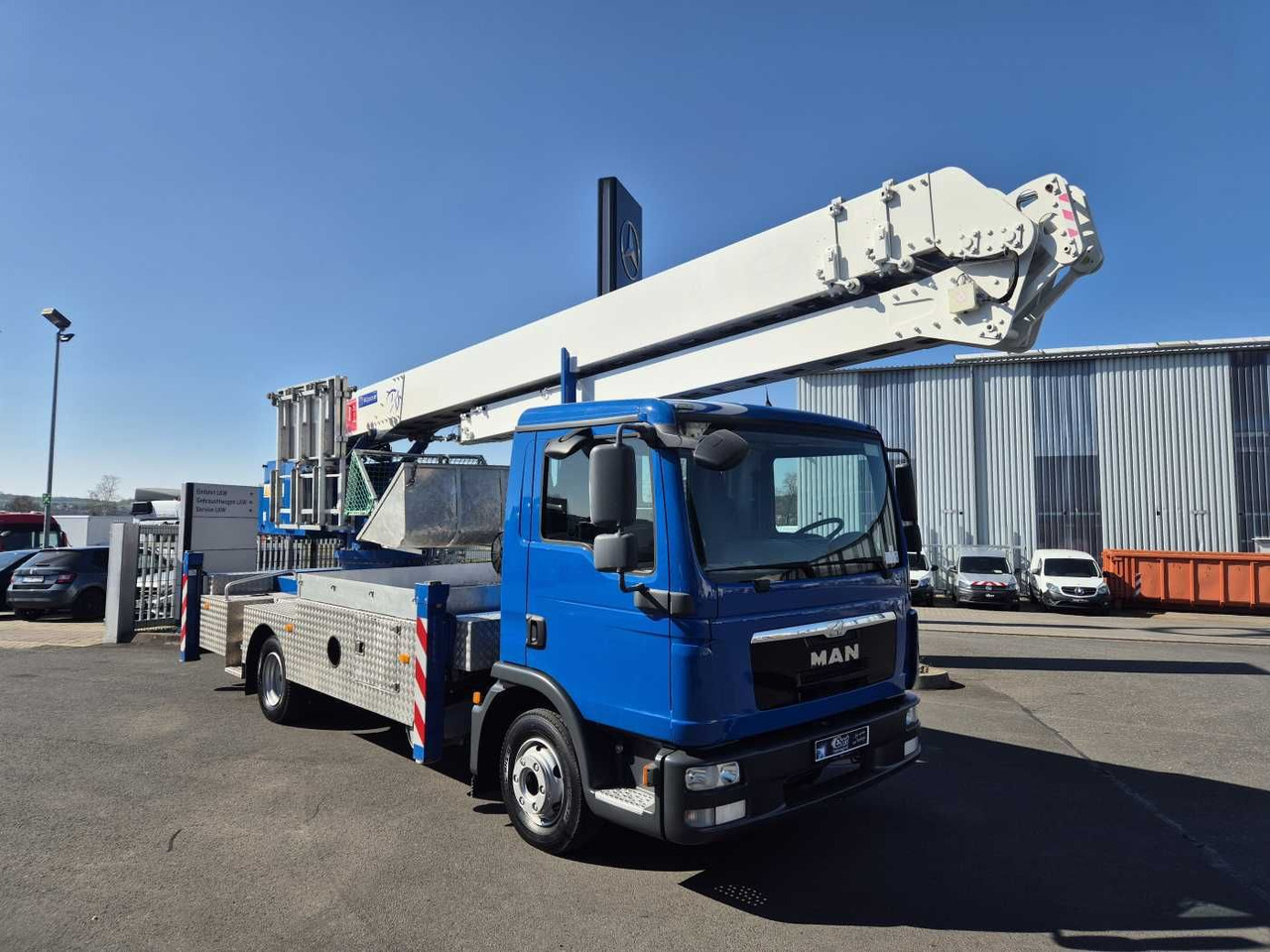 MAN TGL 8.150 Dachdeckerkran Klaas K25-30 TSP Funk - Auto s hydraulickou rukou: obrázok 4 MAN TGL 8.150 Dachdeckerkran Klaas K25-30 TSP Funk - Auto s hydraulickou rukou: obrázok 4