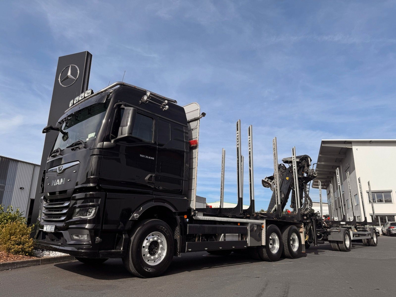 MAN TGX 33.640 6x4 BL Palfinger Q150Z96 - Nákladné vozidlo na prepravu dreva, Auto s hydraulickou rukou: obrázok 1 MAN TGX 33.640 6x4 BL Palfinger Q150Z96 - Nákladné vozidlo na prepravu dreva, Auto s hydraulickou rukou: obrázok 1