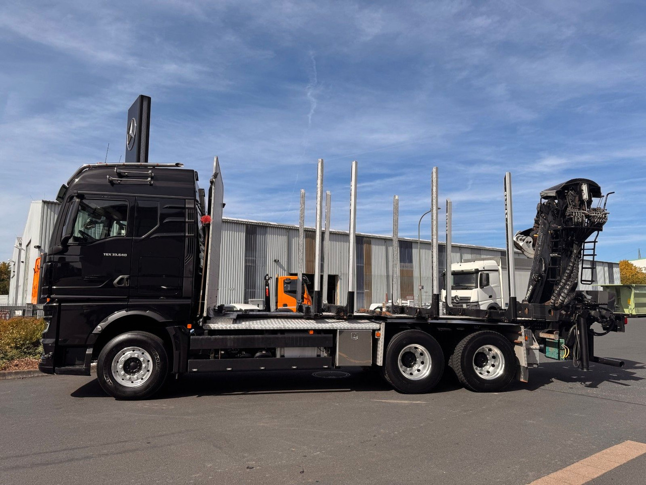 MAN TGX 33.640 6x4 BL Palfinger Q150Z96 - Nákladné vozidlo na prepravu dreva, Auto s hydraulickou rukou: obrázok 5 MAN TGX 33.640 6x4 BL Palfinger Q150Z96 - Nákladné vozidlo na prepravu dreva, Auto s hydraulickou rukou: obrázok 5