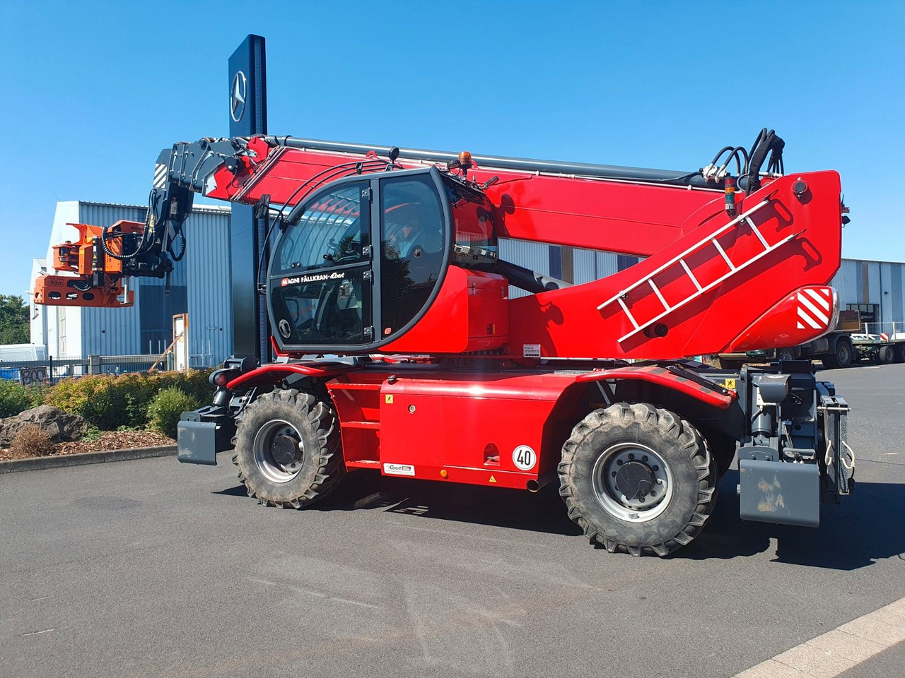 Magni RTH 6.30 SH / Fällkran / nur 1.340h / 2021 - Kolesový nakladač: obrázok 3 Magni RTH 6.30 SH / Fällkran / nur 1.340h / 2021 - Kolesový nakladač: obrázok 3