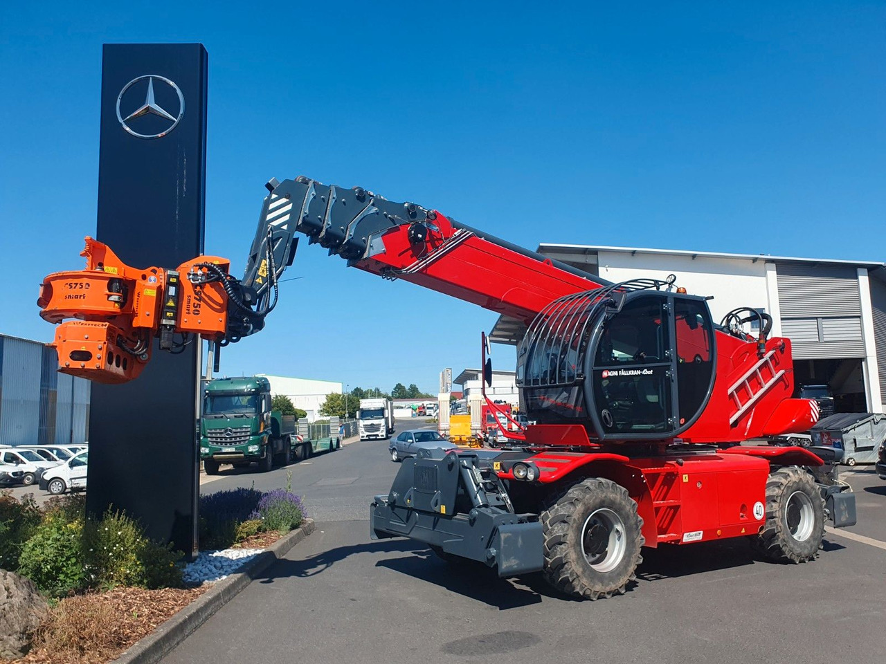 Magni RTH 6.30 SH / Fällkran / nur 1.340h / 2021 - Teleskopický nakladač: obrázok 1 Magni RTH 6.30 SH / Fällkran / nur 1.340h / 2021 - Teleskopický nakladač: obrázok 1