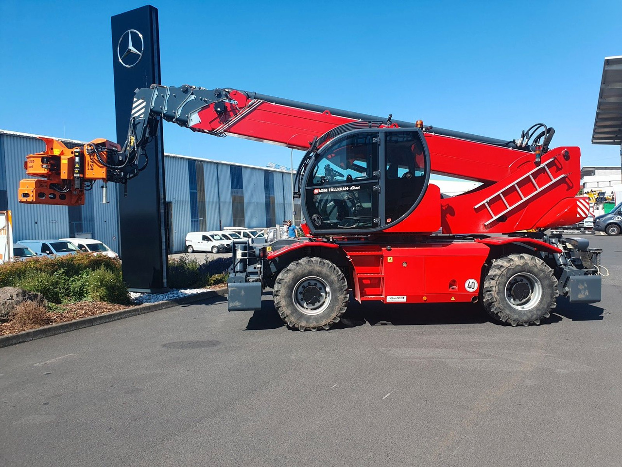 Magni RTH 6.30 SH / Fällkran / nur 1.340h / 2021 - Teleskopický nakladač: obrázok 3 Magni RTH 6.30 SH / Fällkran / nur 1.340h / 2021 - Teleskopický nakladač: obrázok 3