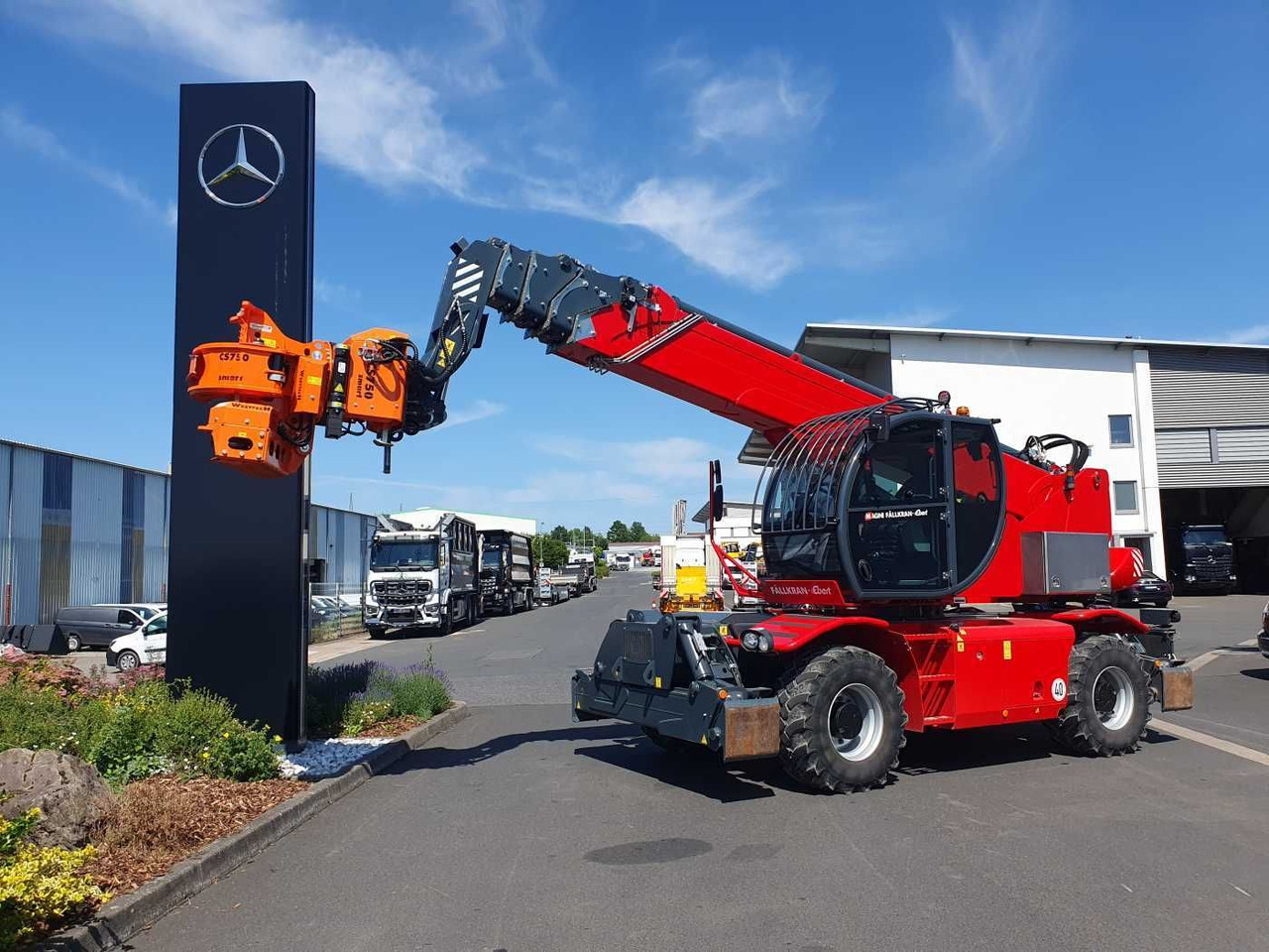 Magni RTH 6.30 SH / Fällkran / nur 559h / 2022 - Kolesový nakladač: obrázok 1 Magni RTH 6.30 SH / Fällkran / nur 559h / 2022 - Kolesový nakladač: obrázok 1