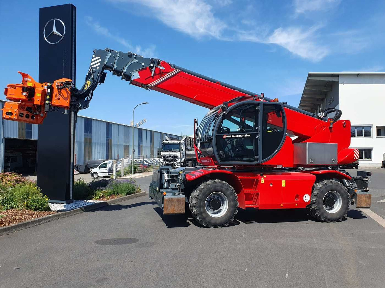 Magni RTH 6.30 SH / Fällkran / nur 559h / 2022 - Kolesový nakladač: obrázok 2 Magni RTH 6.30 SH / Fällkran / nur 559h / 2022 - Kolesový nakladač: obrázok 2