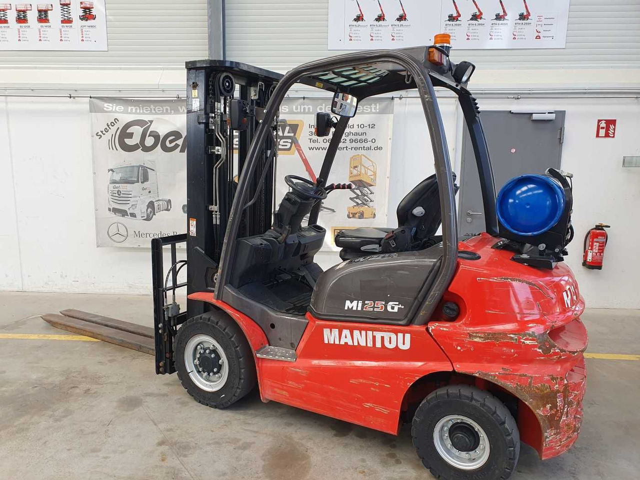 Manitou MI 25 G / Triplex: 4.70m / nur 1.976h! / SS - Plynový vysokozdvižný vozík: obrázok 5 Manitou MI 25 G / Triplex: 4.70m / nur 1.976h! / SS - Plynový vysokozdvižný vozík: obrázok 5