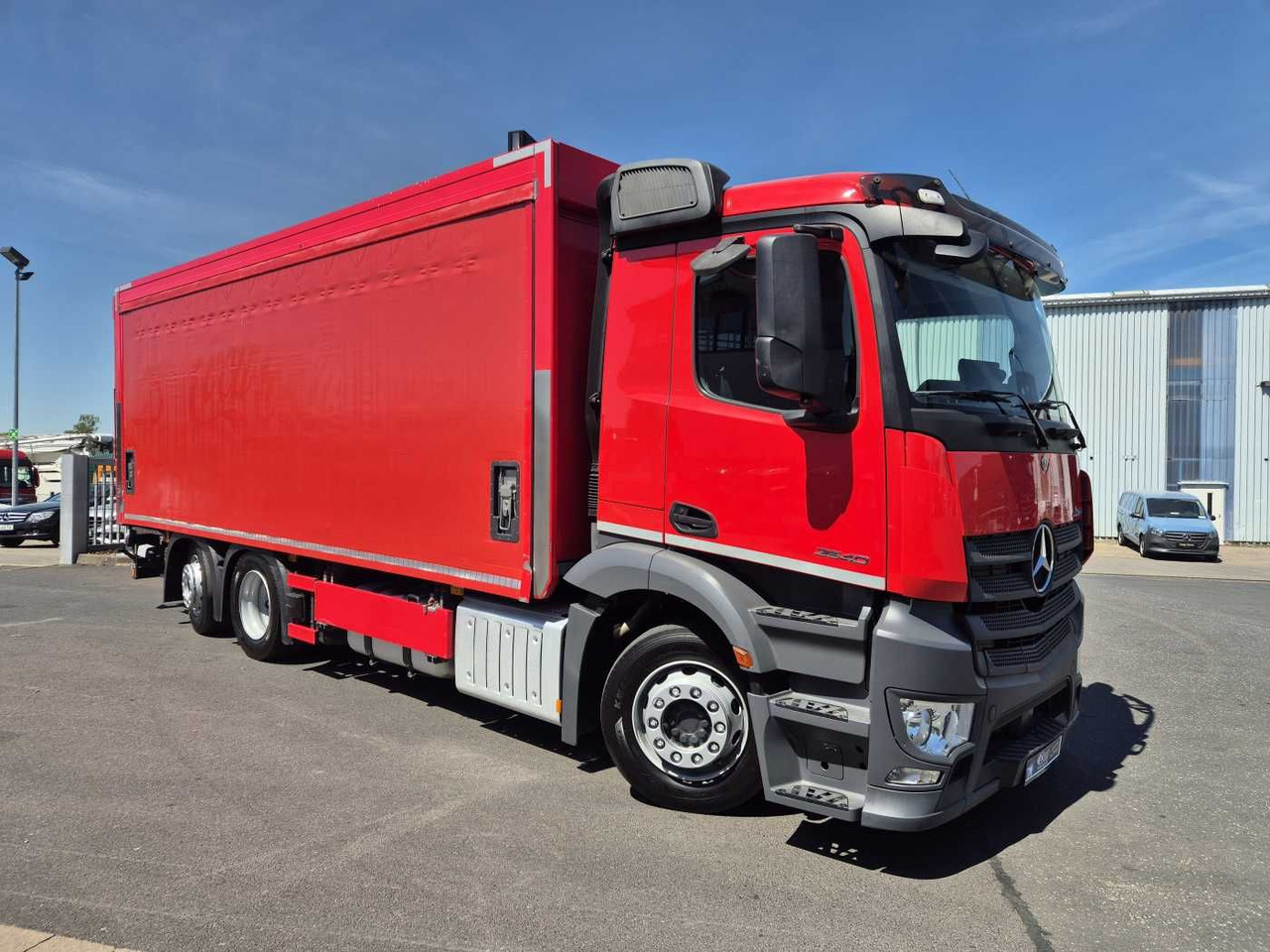 Mercedes-Benz Antos 2540 LnR 6x2 LBW Schiebeplanen AHK - Přepravník nápojů: obrázok 3 Mercedes-Benz Antos 2540 LnR 6x2 LBW Schiebeplanen AHK - Přepravník nápojů: obrázok 3