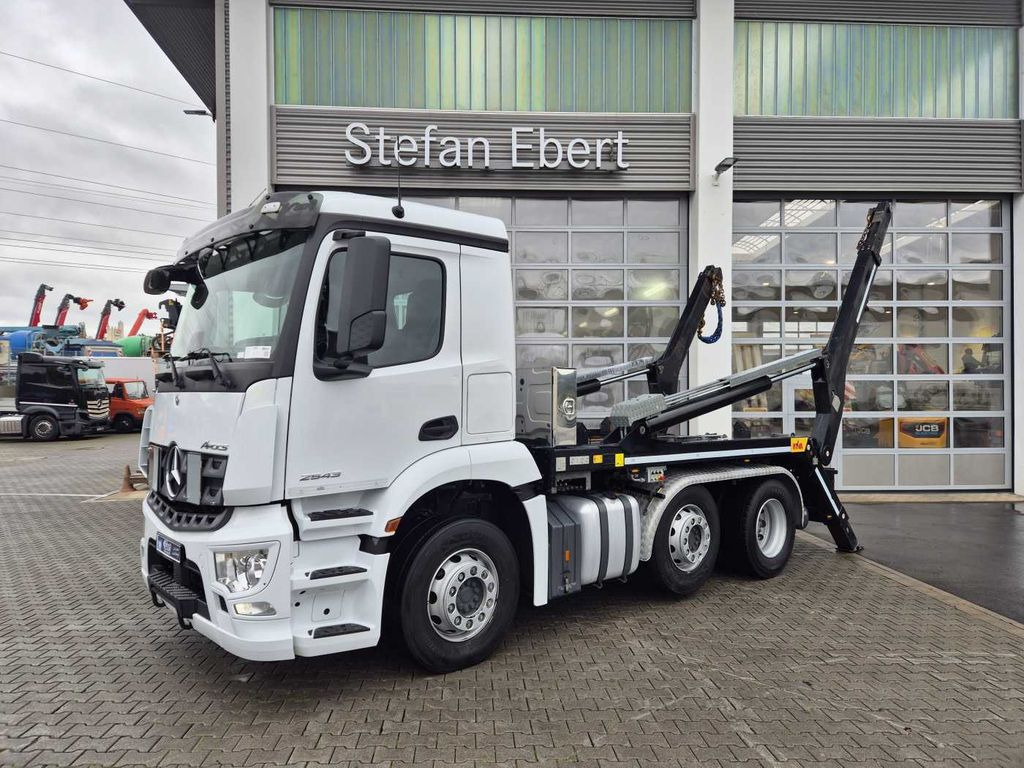 Mercedes-Benz Arocs 2543 L 6x2/4 Hiab TS 2018 TAZ Funk - Ramenový nosič kontajnerov: obrázok 1 Mercedes-Benz Arocs 2543 L 6x2/4 Hiab TS 2018 TAZ Funk - Ramenový nosič kontajnerov: obrázok 1