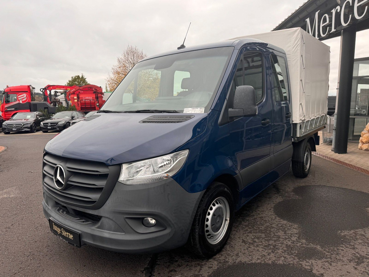 Mercedes-Benz Sprinter 215 CDI DoKa 9G Klima AHK SHZ - Plachtová dodávka, Dodávkа s dvojitou kabínou: obrázok 3 Mercedes-Benz Sprinter 215 CDI DoKa 9G Klima AHK SHZ - Plachtová dodávka, Dodávkа s dvojitou kabínou: obrázok 3