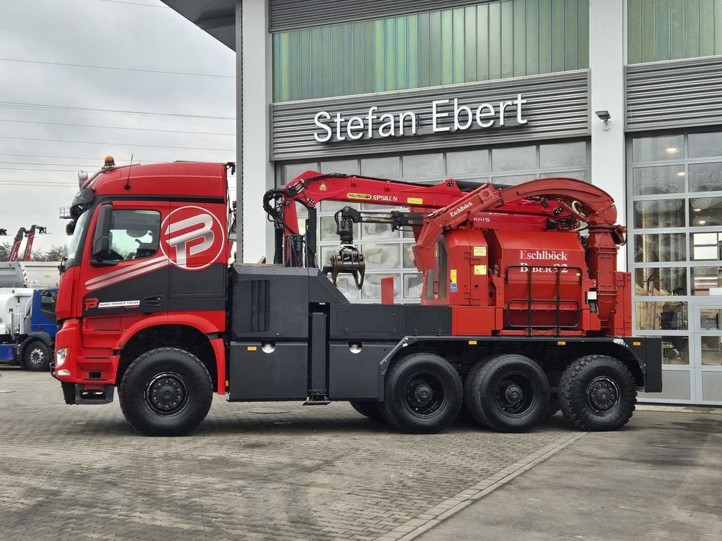 Mercedes-Benz TUROX 8x8 Eschlböck Biber 92 Holzhacker / 1.512h - Nákladné auto: obrázok 2 Mercedes-Benz TUROX 8x8 Eschlböck Biber 92 Holzhacker / 1.512h - Nákladné auto: obrázok 2