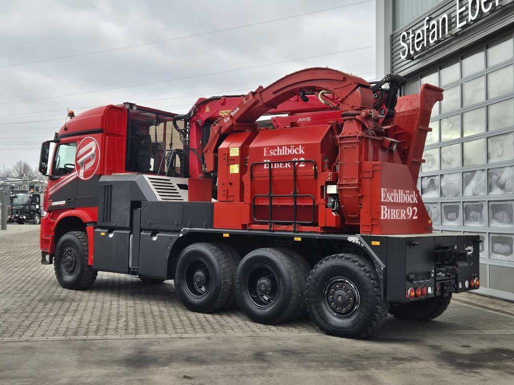 Mercedes-Benz TUROX 8x8 Eschlböck Biber 92 Holzhacker / 1.512h - Nákladné auto: obrázok 3 Mercedes-Benz TUROX 8x8 Eschlböck Biber 92 Holzhacker / 1.512h - Nákladné auto: obrázok 3