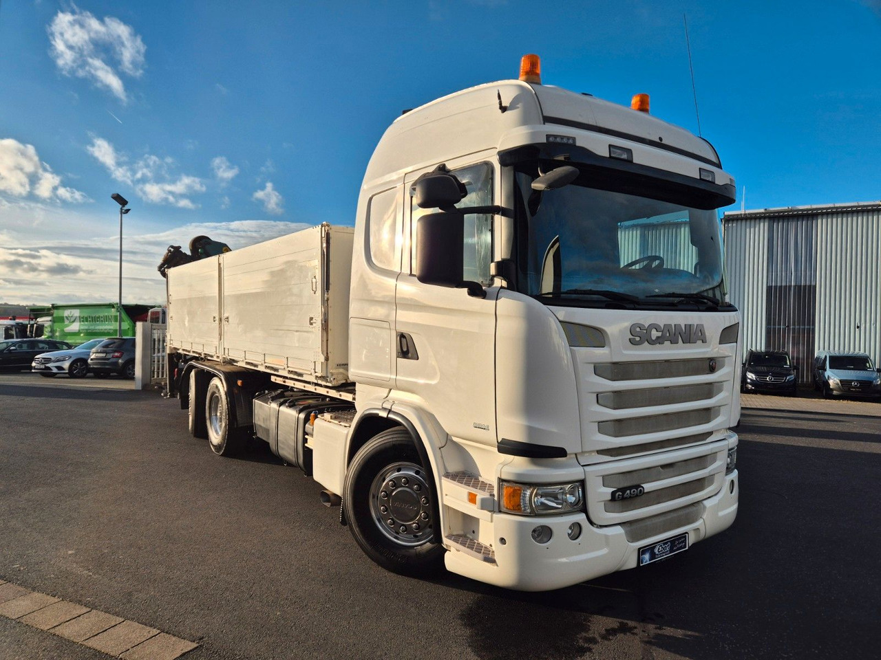 Scania G490 LB6x2*4HNB Palfinger PK 18002-EH D Funk AHK - Sklápač, Auto s hydraulickou rukou: obrázok 3 Scania G490 LB6x2*4HNB Palfinger PK 18002-EH D Funk AHK - Sklápač, Auto s hydraulickou rukou: obrázok 3