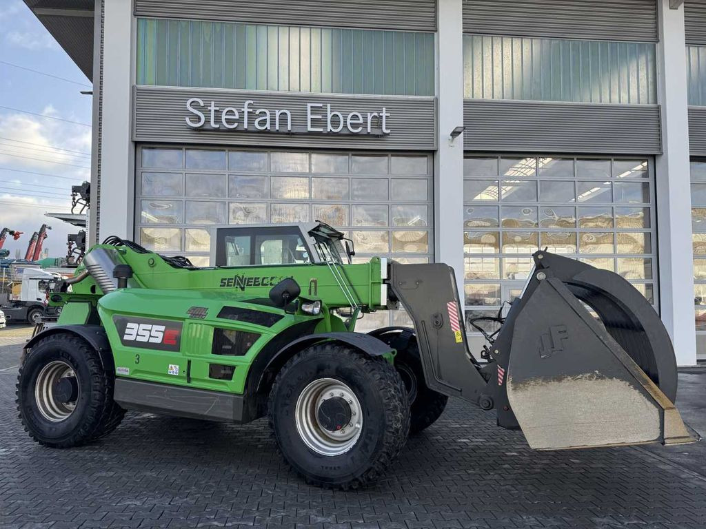 Sennebogen 355 E / Greifschaufel / nur 998h! - Teleskopický nakladač: obrázok 1 Sennebogen 355 E / Greifschaufel / nur 998h! - Teleskopický nakladač: obrázok 1