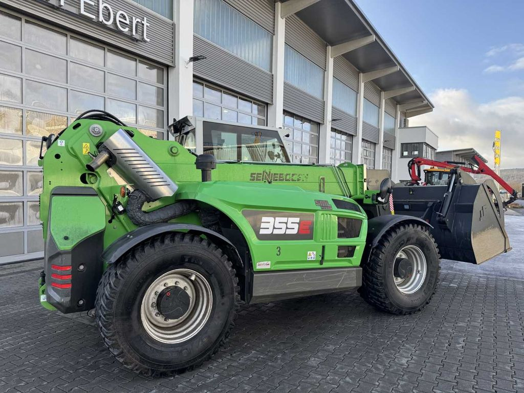 Sennebogen 355 E / Greifschaufel / nur 998h! - Teleskopický nakladač: obrázok 2 Sennebogen 355 E / Greifschaufel / nur 998h! - Teleskopický nakladač: obrázok 2
