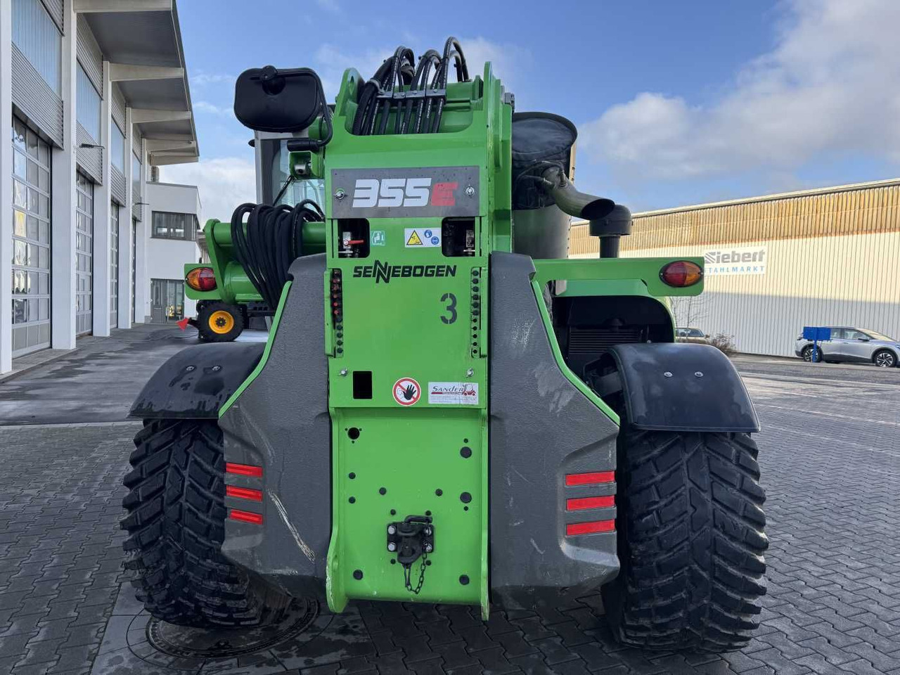 Sennebogen 355 E / Greifschaufel / nur 998h! - Kolesový nakladač: obrázok 3 Sennebogen 355 E / Greifschaufel / nur 998h! - Kolesový nakladač: obrázok 3