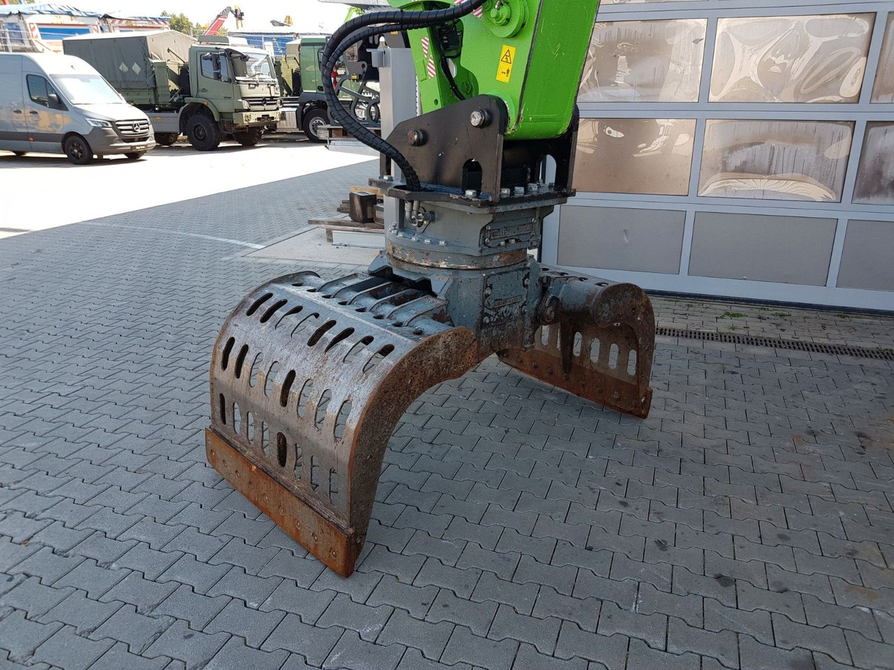 Kolesové rýpadlo Sennebogen 817E / nur: 1.374h / 2019 / Sortiergreifer: obrázok 12