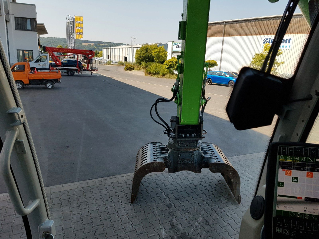 Kolesové rýpadlo Sennebogen 817E / nur: 1.374h / 2019 / Sortiergreifer: obrázok 16