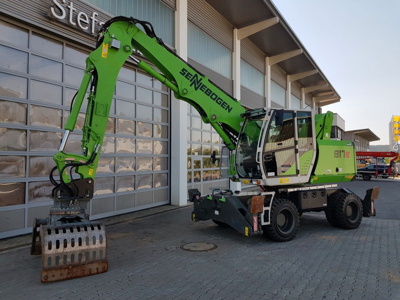 Kolesové rýpadlo Sennebogen 817E / nur: 1.374h / 2019 / Sortiergreifer: obrázok 8