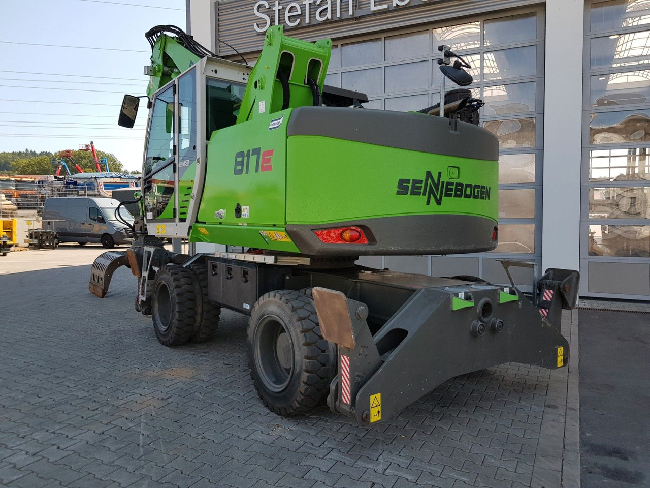Kolesové rýpadlo Sennebogen 817E / nur: 1.374h / 2019 / Sortiergreifer: obrázok 7