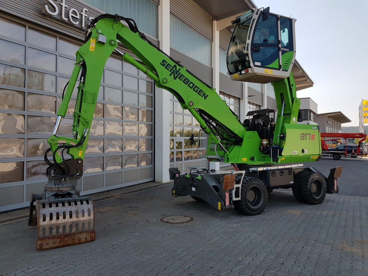 Kolesové rýpadlo Sennebogen 817E / nur: 1.374h / 2019 / Sortiergreifer: obrázok 10