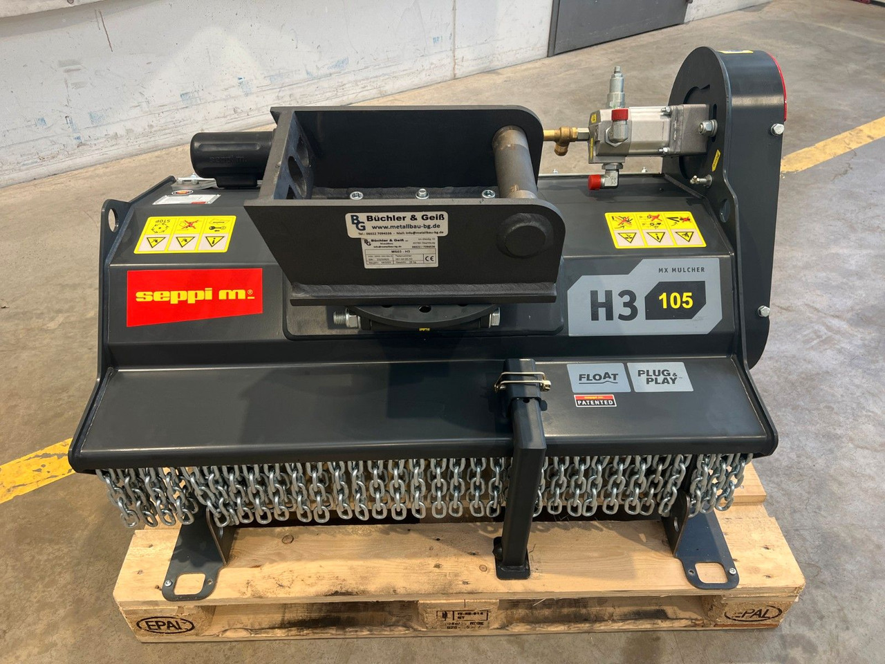 Seppi M. H3 105 / Schlegelmulcher 2-5to lagernd! - Kladivkový mulčovač: obrázok 3 Seppi M. H3 105 / Schlegelmulcher 2-5to lagernd! - Kladivkový mulčovač: obrázok 3