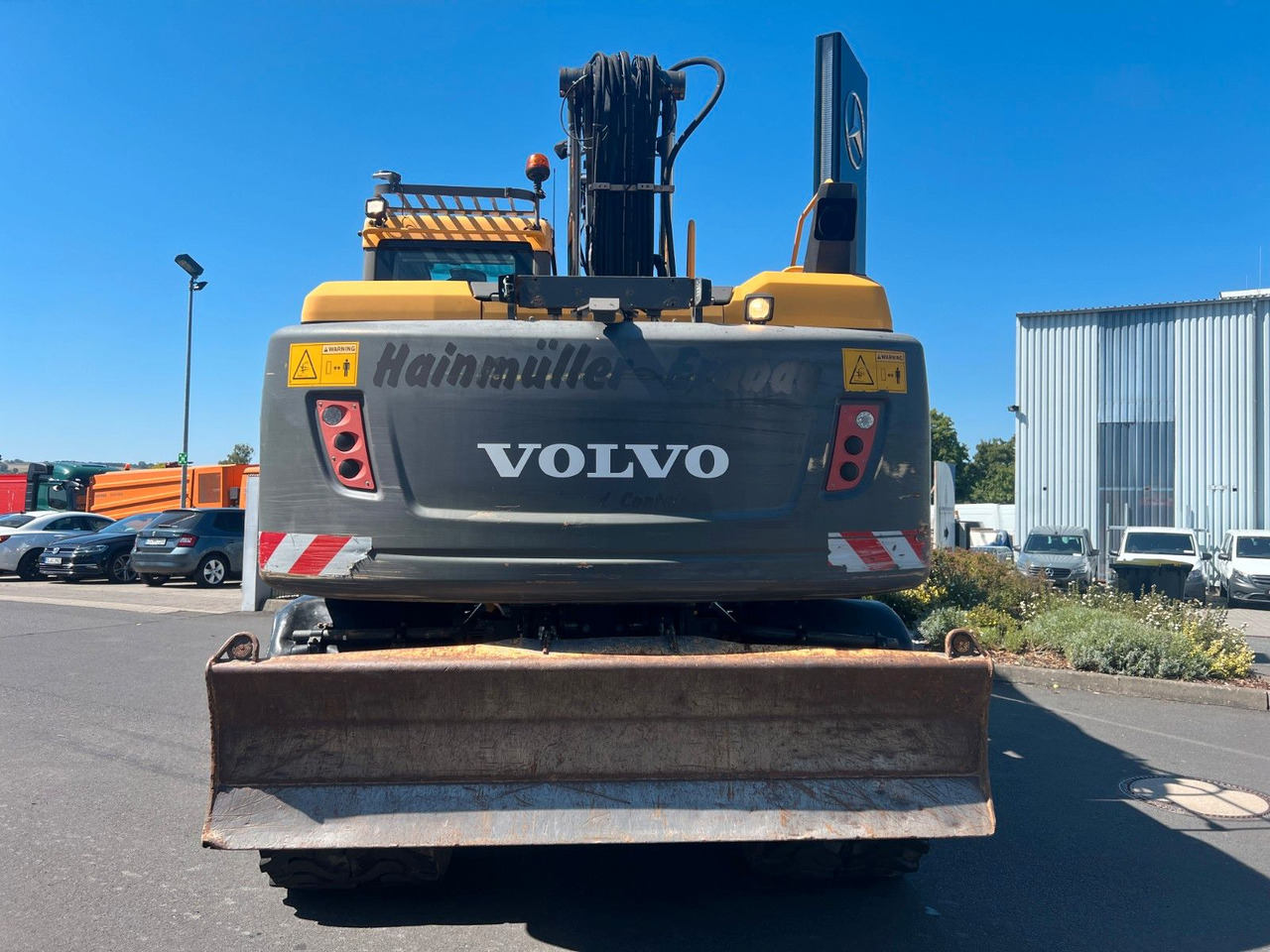 Volvo EW160D / 2014 / 1xTieflöffel / Forstschutzgitter - Kolesové rýpadlo: obrázok 5 Volvo EW160D / 2014 / 1xTieflöffel / Forstschutzgitter - Kolesové rýpadlo: obrázok 5