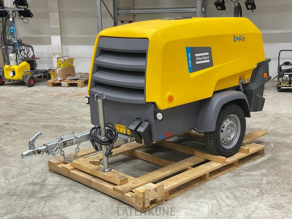 Atlas Copco E-Air H185 VSD Vaunukompressori - Vzduchový kompresor: obrázok 2 Atlas Copco E-Air H185 VSD Vaunukompressori - Vzduchový kompresor: obrázok 2