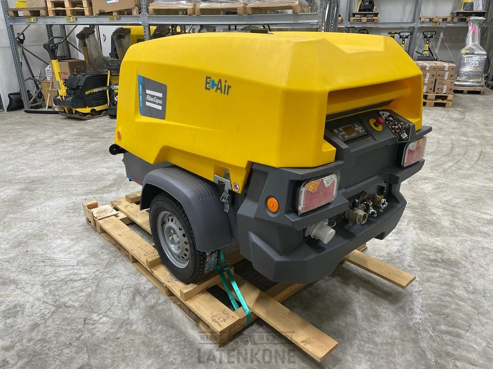 Atlas Copco E-Air H185 VSD Vaunukompressori - Vzduchový kompresor: obrázok 4 Atlas Copco E-Air H185 VSD Vaunukompressori - Vzduchový kompresor: obrázok 4
