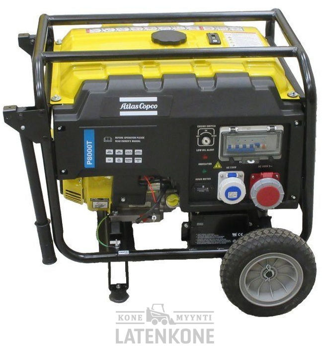 Atlas Copco P8000T AVR Generaattori - Elektrický generátor: obrázok 2 Atlas Copco P8000T AVR Generaattori - Elektrický generátor: obrázok 2