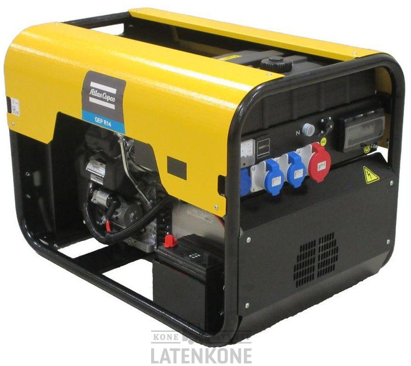 Atlas Copco QEP R14 Bensa Generaattori - Elektrický generátor: obrázok 1 Atlas Copco QEP R14 Bensa Generaattori - Elektrický generátor: obrázok 1