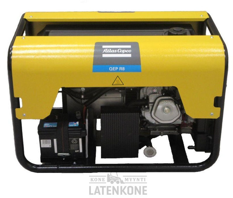 Atlas Copco QEP R8 Bensa Generaattori. - Elektrický generátor: obrázok 4 Atlas Copco QEP R8 Bensa Generaattori. - Elektrický generátor: obrázok 4