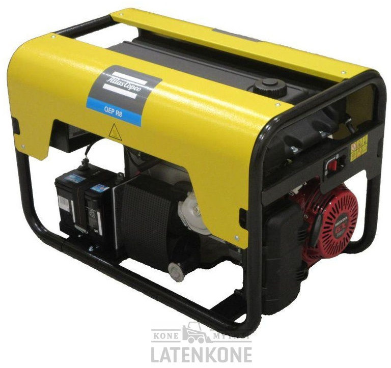 Atlas Copco QEP R8 Bensa Generaattori. - Elektrický generátor: obrázok 5 Atlas Copco QEP R8 Bensa Generaattori. - Elektrický generátor: obrázok 5