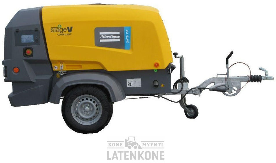 Atlas Copco XATS 138 StV Vaunukompressori UUSI - Vzduchový kompresor: obrázok 5 Atlas Copco XATS 138 StV Vaunukompressori UUSI - Vzduchový kompresor: obrázok 5