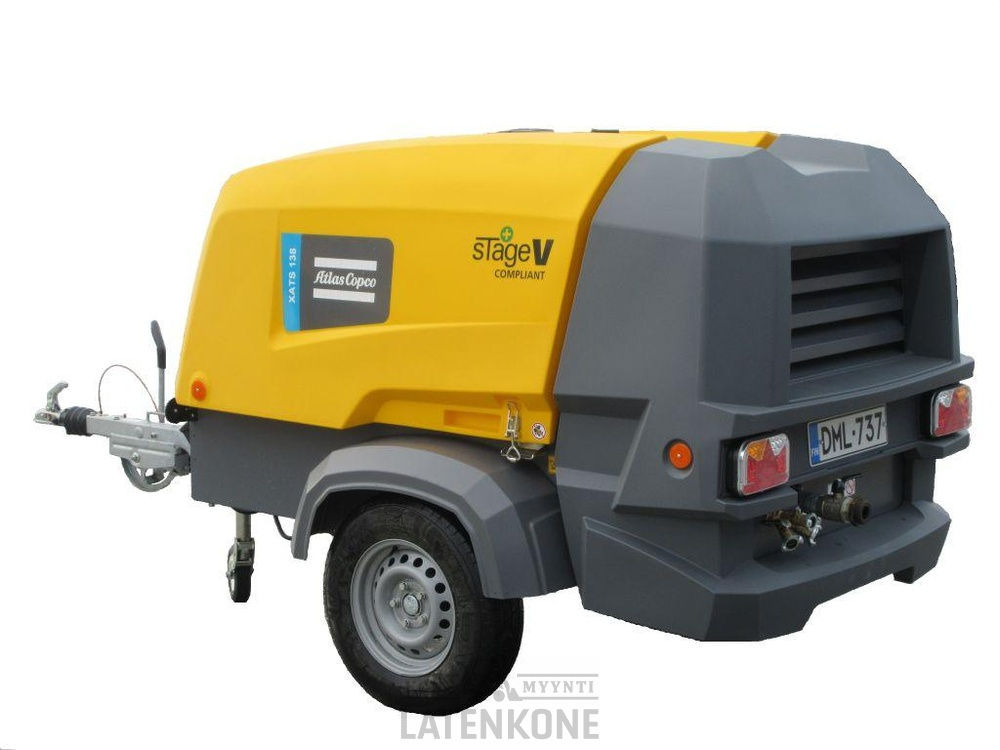 Atlas Copco XATS 138 StV Vaunukompressori UUSI - Vzduchový kompresor: obrázok 3 Atlas Copco XATS 138 StV Vaunukompressori UUSI - Vzduchový kompresor: obrázok 3