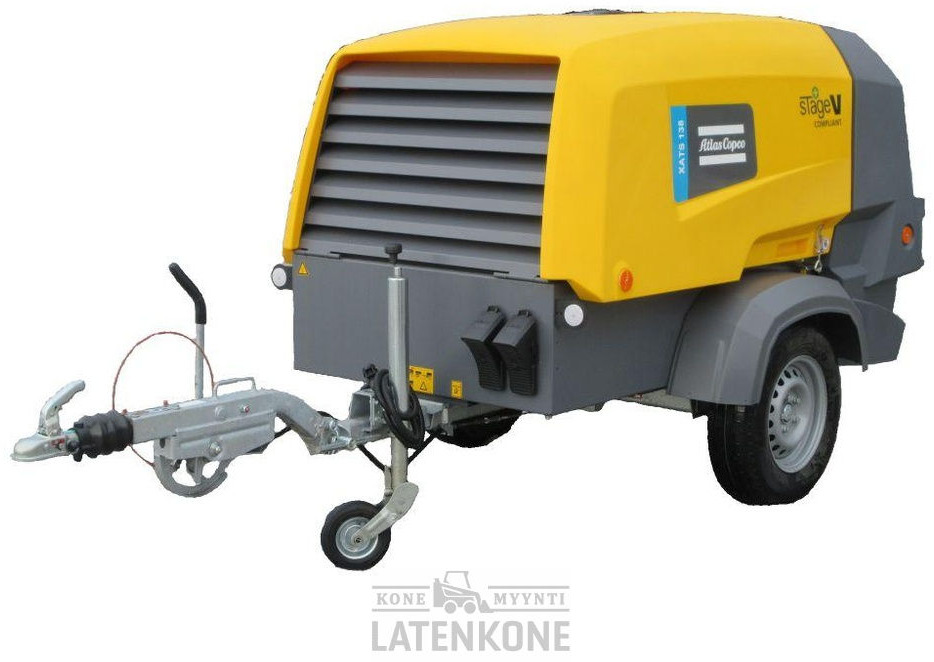 Atlas Copco XATS 138 StV Vaunukompressori UUSI - Vzduchový kompresor: obrázok 1 Atlas Copco XATS 138 StV Vaunukompressori UUSI - Vzduchový kompresor: obrázok 1