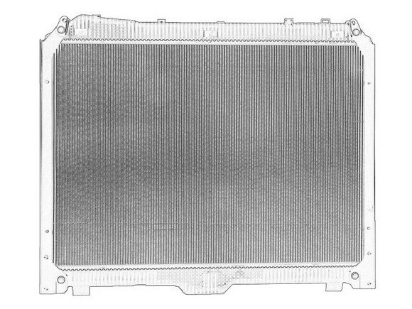 MERCEDES-BENZ OE Cooling Radiator A9615002700 - Chladič pre Nákladné auto: obrázok 1 MERCEDES-BENZ OE Cooling Radiator A9615002700 - Chladič pre Nákladné auto: obrázok 1