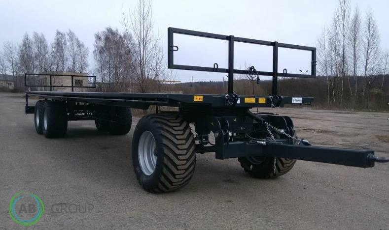 Dinapolis bale trailer RP-10500, 14 t - Poľnohospodársky príves plato: obrázok 1 Dinapolis bale trailer RP-10500, 14 t - Poľnohospodársky príves plato: obrázok 1