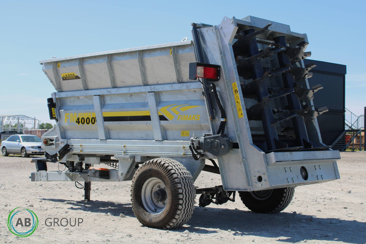 Fimaks FMGR 5 ton manure spreader - Rozmetadlo hnoja: obrázok 3 Fimaks FMGR 5 ton manure spreader - Rozmetadlo hnoja: obrázok 3