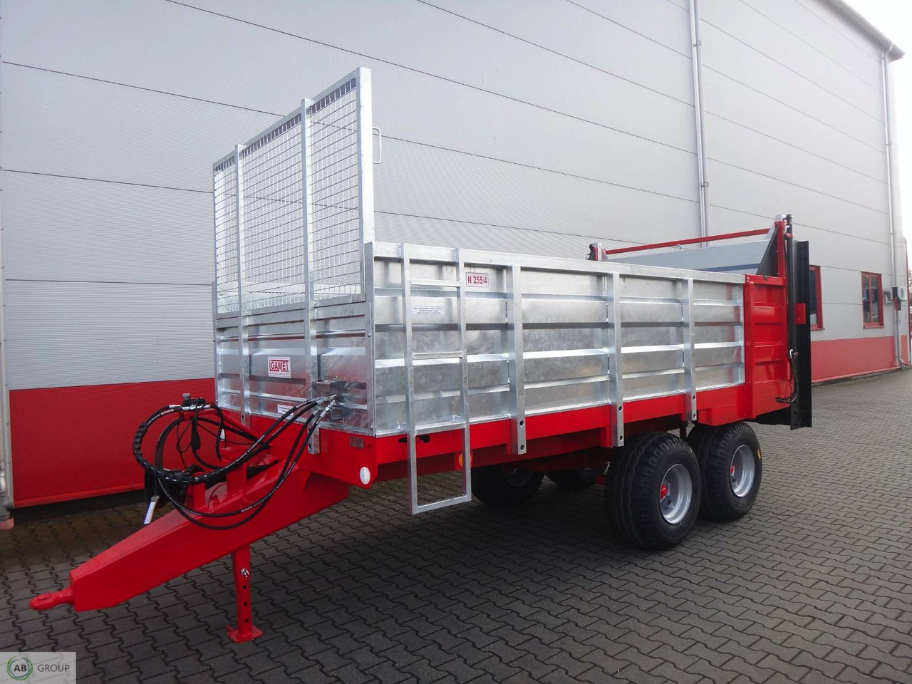 Igamet manure spreader N255/5 10t - Rozmetadlo hnoja: obrázok 1 Igamet manure spreader N255/5 10t - Rozmetadlo hnoja: obrázok 1