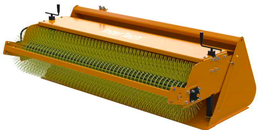 Inter-Tech bucket with brush 1,8 m, OZ07 - Zametač pre Komunálne/ Špeciálne stroje: obrázok 1 Inter-Tech bucket with brush 1,8 m, OZ07 - Zametač pre Komunálne/ Špeciálne stroje: obrázok 1