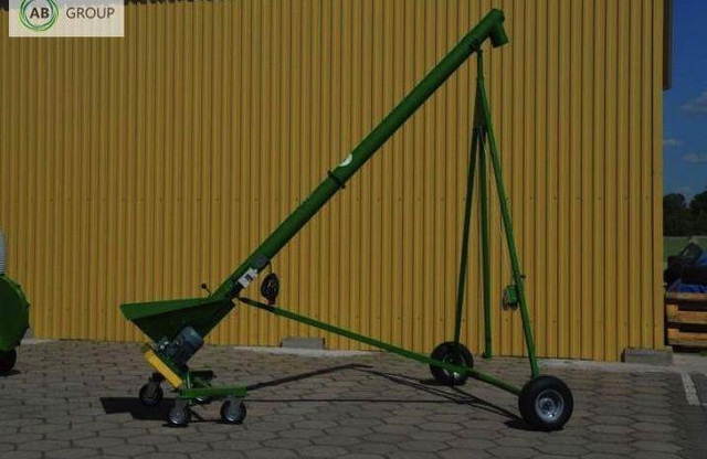 Mrol przenośnik ślimakowy T401/1 z koszem, Ø110, 8 m - Dopravník: obrázok 3 Mrol przenośnik ślimakowy T401/1 z koszem, Ø110, 8 m - Dopravník: obrázok 3