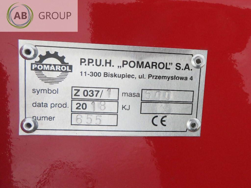 POMAROL kosiarka bijakowa Z037/1, 1,58m - Kladivkový mulčovač: obrázok 2 POMAROL kosiarka bijakowa Z037/1, 1,58m - Kladivkový mulčovač: obrázok 2